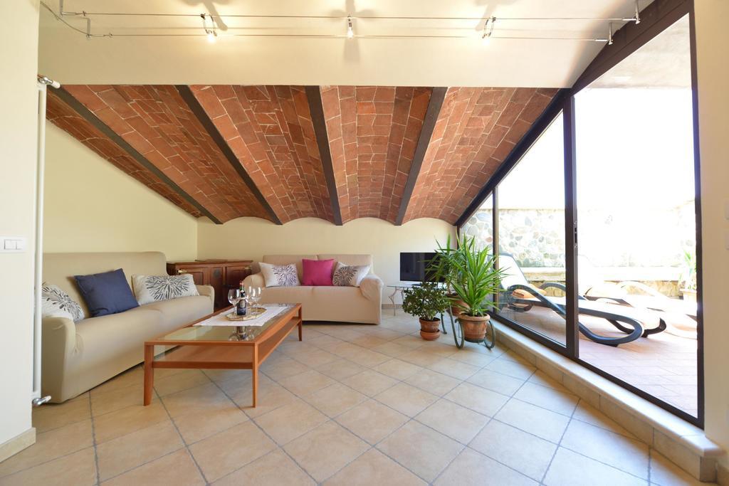 Casa Cristina Apartman Radicondoli Szoba fotó