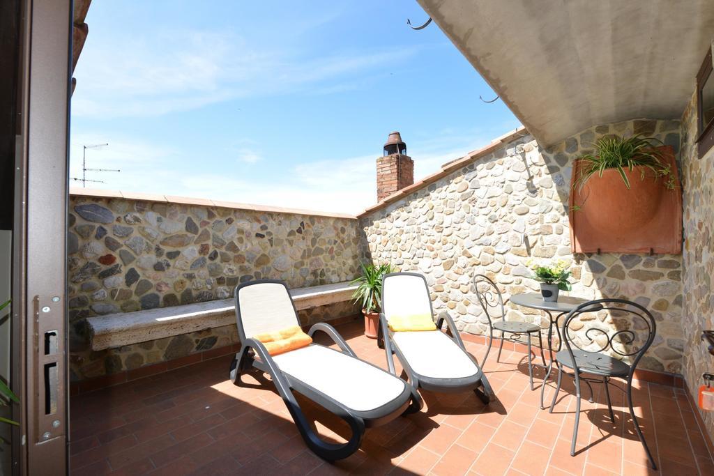 Casa Cristina Apartman Radicondoli Szoba fotó
