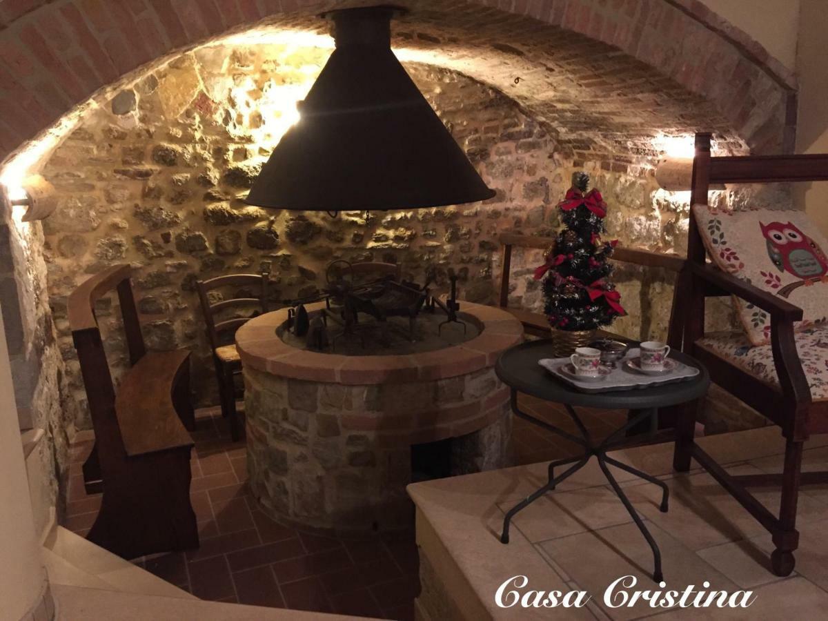 Casa Cristina Apartman Radicondoli Kültér fotó